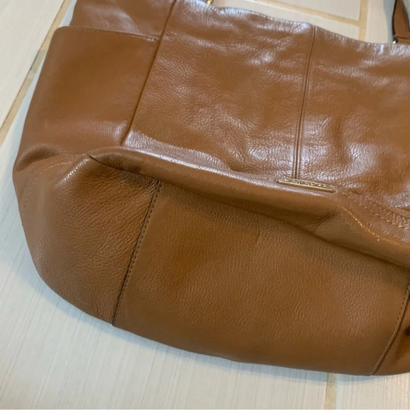 Coach Park North South Leather Tote Bag - Picture 10 of 11